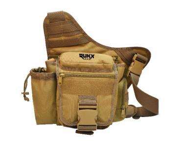 Soft Gun Cases American Tactical Imports Ready Series ATI SINGLE STRAP SLING BAG TAN RUKX GEAR